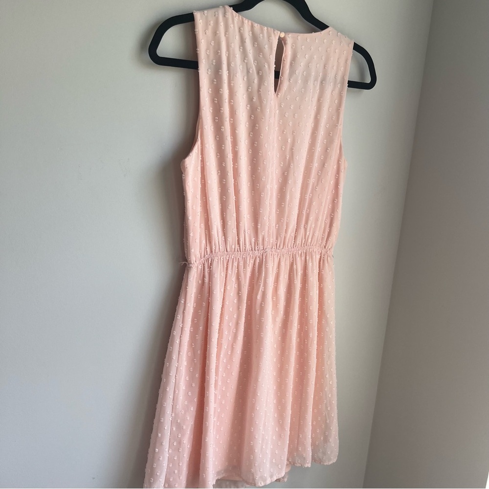 Elle Blush Polka Dot Dress - Size 6 - Picture 9 of 9